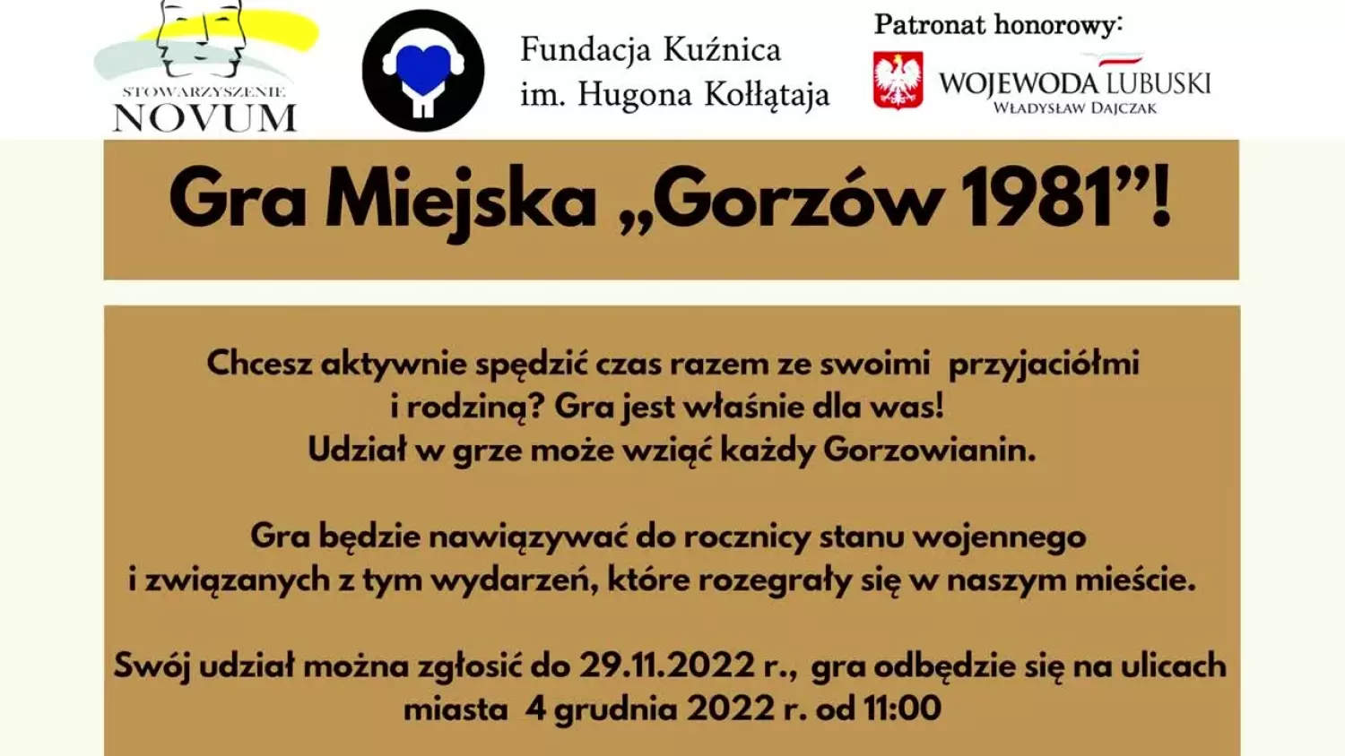 Gra miejska Gorzów 1981