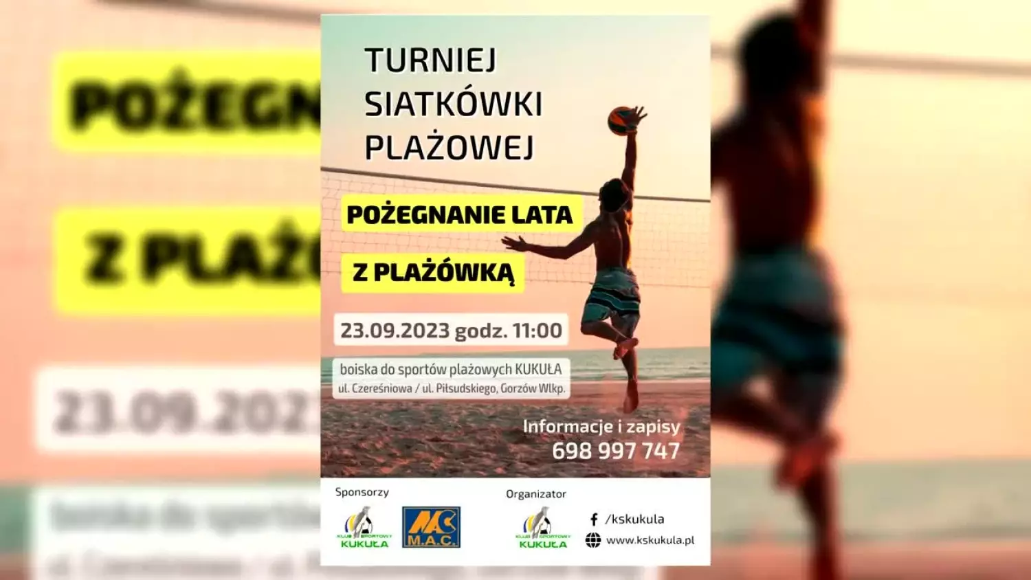 Z plażówką na koniec wakacji