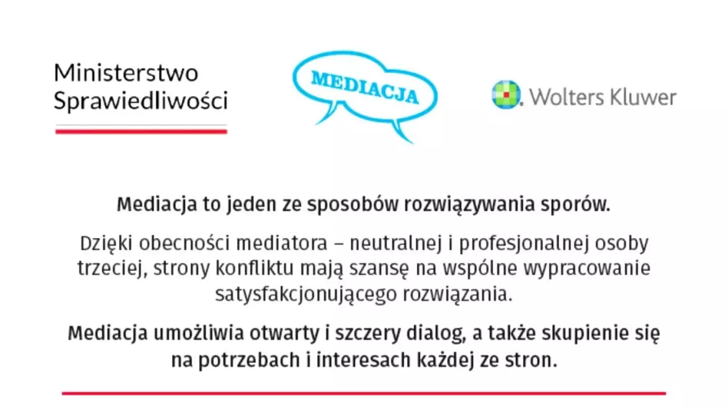 Mediacja zamiast sądu