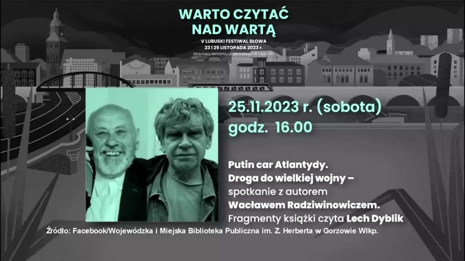 Lubuski Festiwal Słowa – Warto Czytać nad Wartą