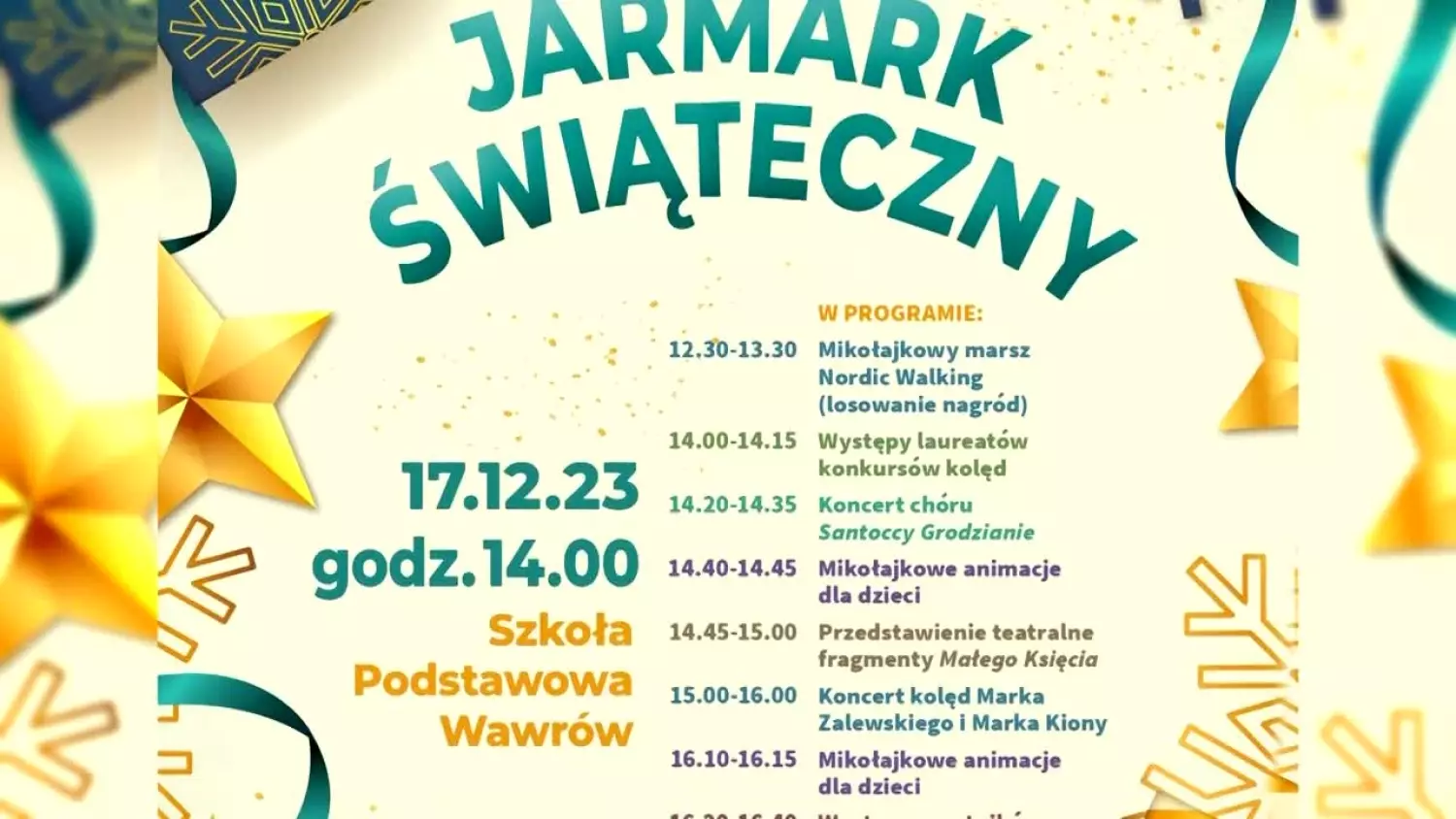 Bożonarodzeniowy Jarmark w Wawrowie