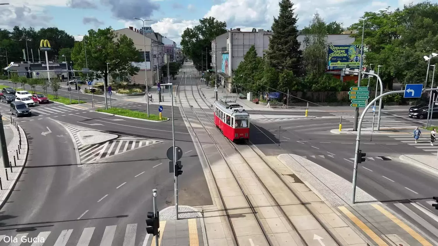 Zabytkowe tramwaje wyjechały na ulice Gorzowa