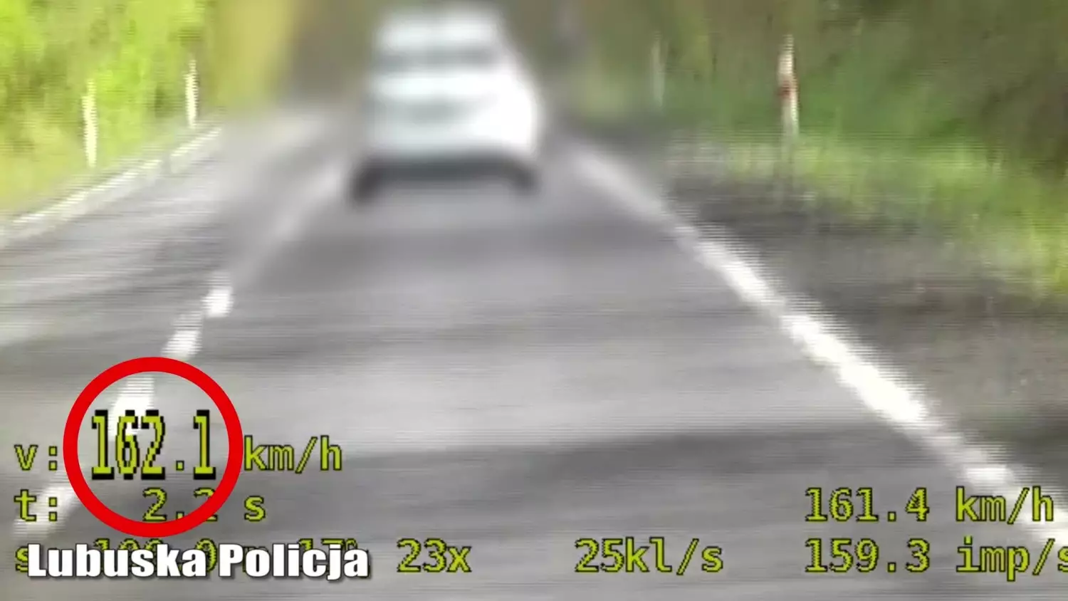 Pędził ponad 160 km/h. Surowa kara dla nieodpowiedzialnego kierowcy