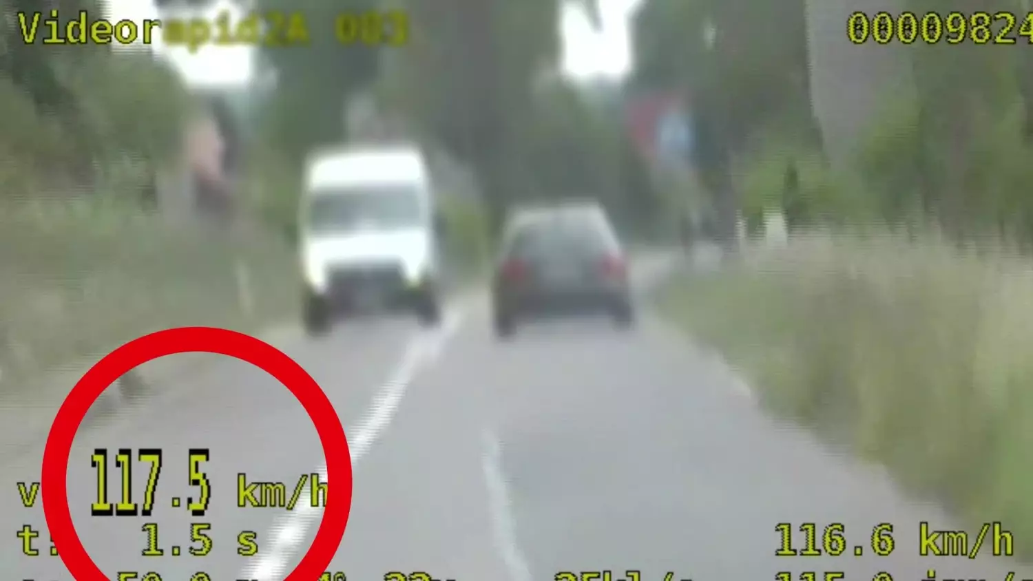 117 km/h przez miejscowość. Nieodpowiedzialny kierowca stracił prawo jazdy na trzy miesiące