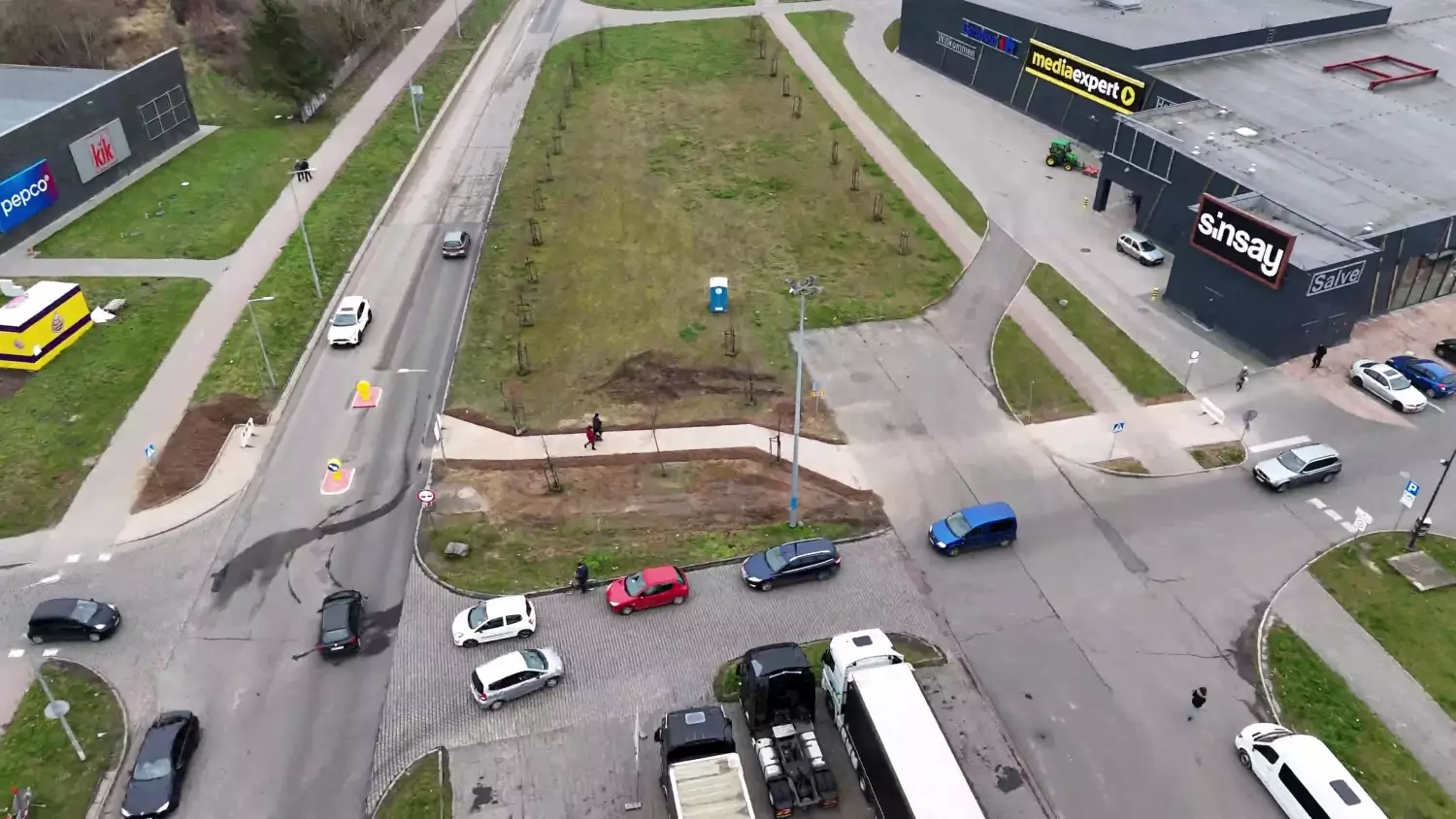 Nielegalne przechodzenie dobiega końca. W tym miejscu będzie zmiana