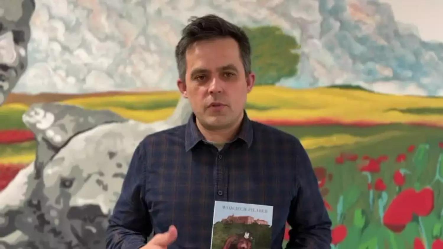 Spotkanie autorskie z Wojciechem Filaberem w Szkole Podstawowej w Ulimiu