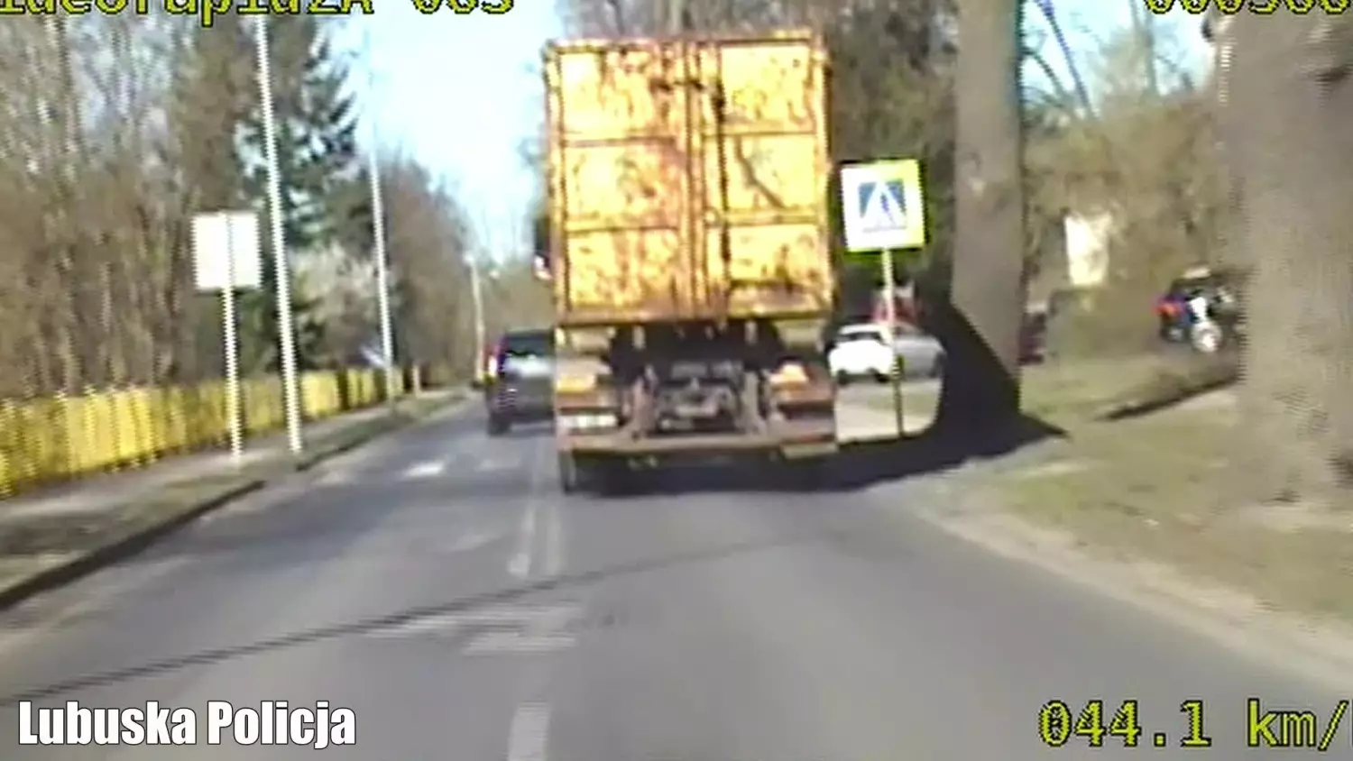 To nagranie może go drogo kosztować. Funkcjonariusze nie mieli wątpliwości