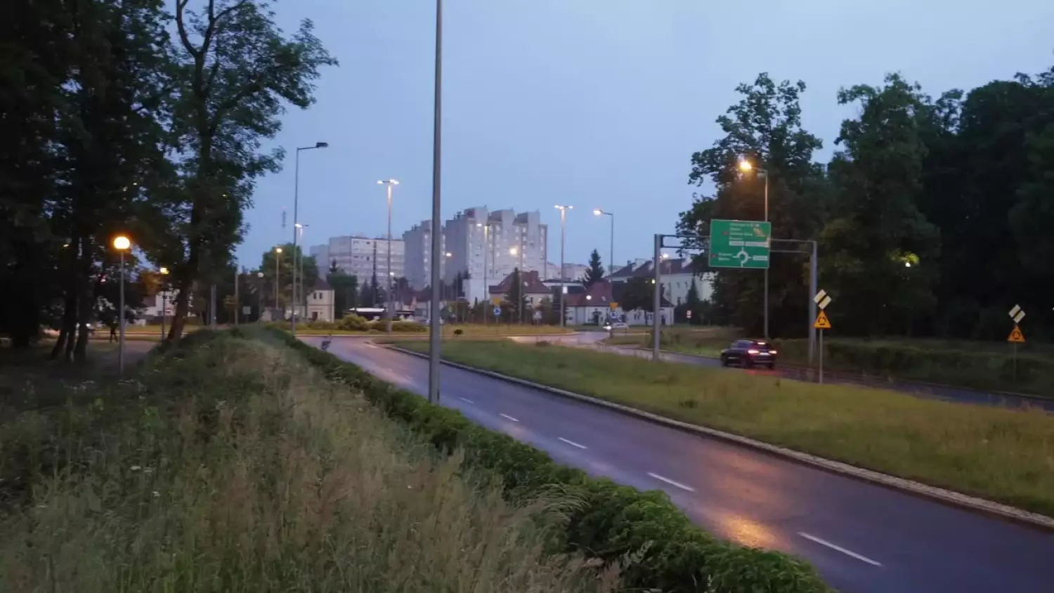 Tajemniczy gość w Parku Kopernika