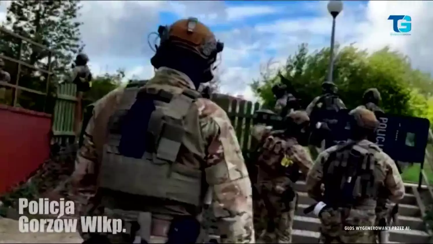 Kontrterroryści weszli do mieszkania w Gorzowie