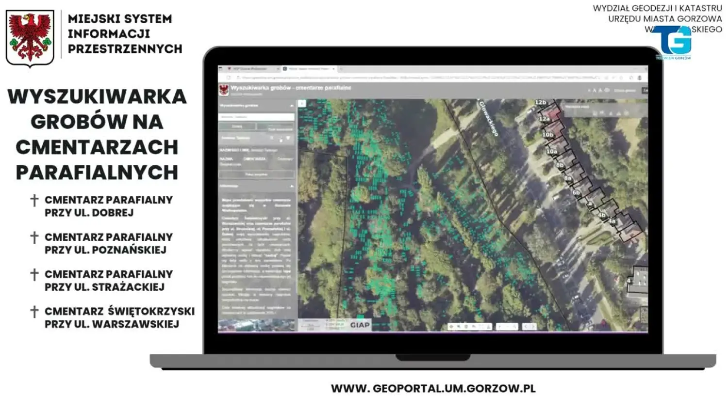 Grobonet i Geoportal. Tak odnajdziesz groby bliskich w Gorzowie